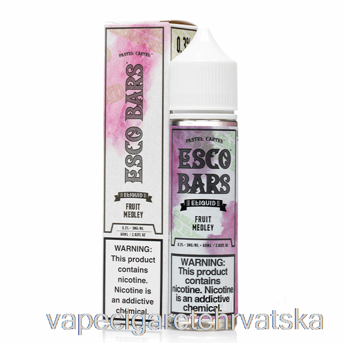 Vape Hrvatska Fruit Medley - Esco Bars - 60ml 3mg